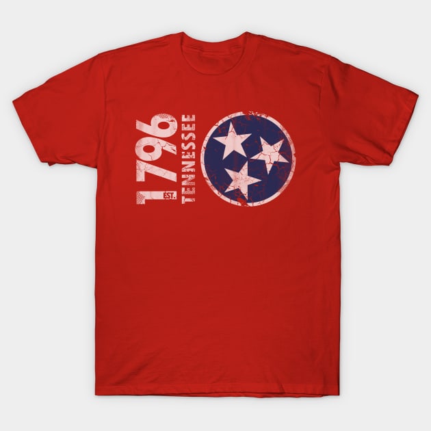 Vintage 1976 Tennessee State Flag T-Shirt by E